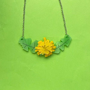 Mini Dandelion Necklace