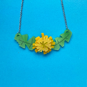 Mini Dandelion Necklace