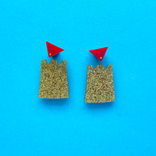 Load image into Gallery viewer, Sandcastle Earrings - PRE ORDER