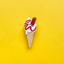 Load image into Gallery viewer, 99 Flake Brooch or Pendant - PRE ORDER