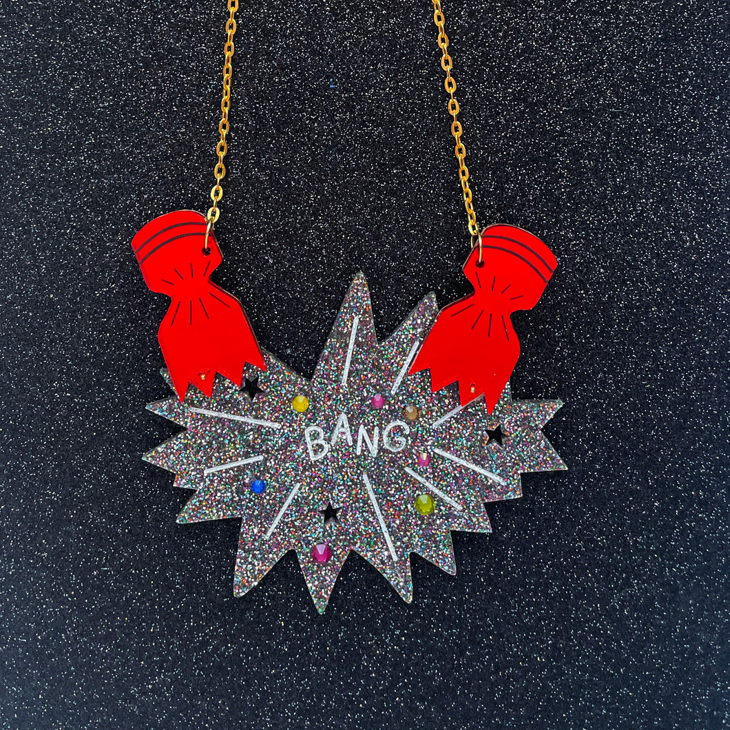 Christmas Cracker Statement Necklace