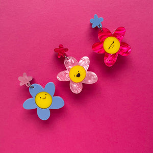 Spring Blossom Daisy Earrings