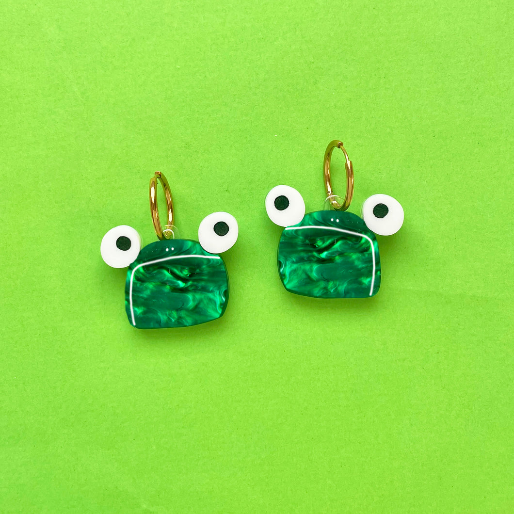 Frog & Fly Earrings - PRE-ORDER