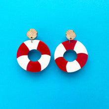 Load image into Gallery viewer, Life Belt Earrings - PRE ORDER