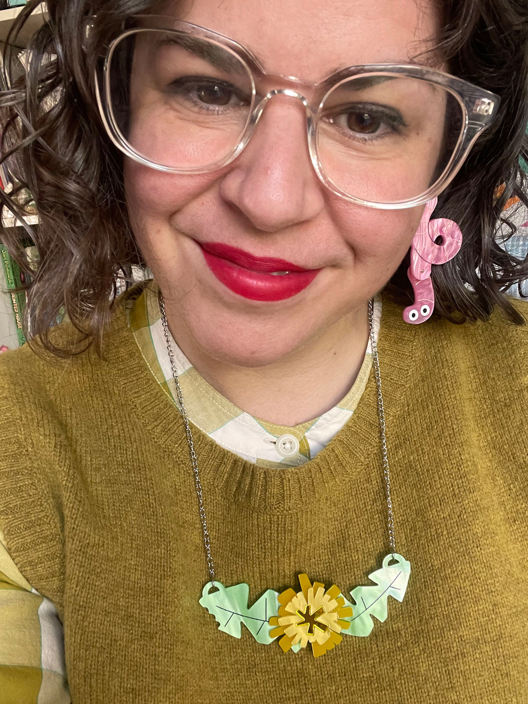 Mini Dandelion Necklace