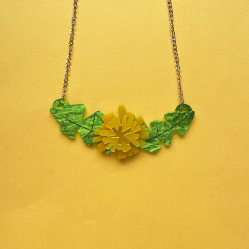 Mini Dandelion Necklace