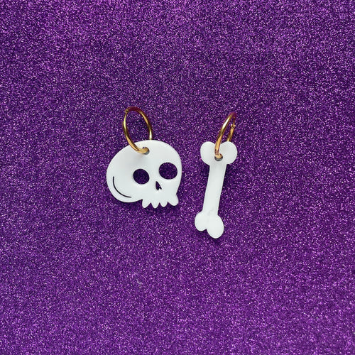 Skull and Bone Earrings