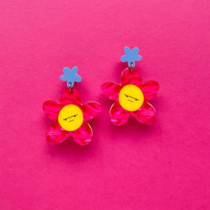 Spring Blossom Daisy Earrings