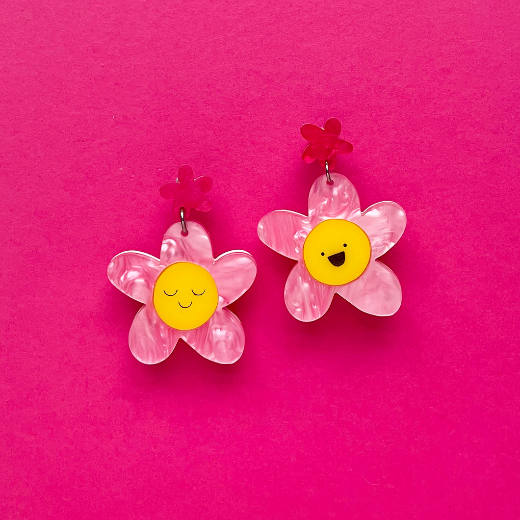 Spring Blossom Daisy Earrings