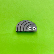 Load image into Gallery viewer, Mini Woodlouse Brooch or Necklace